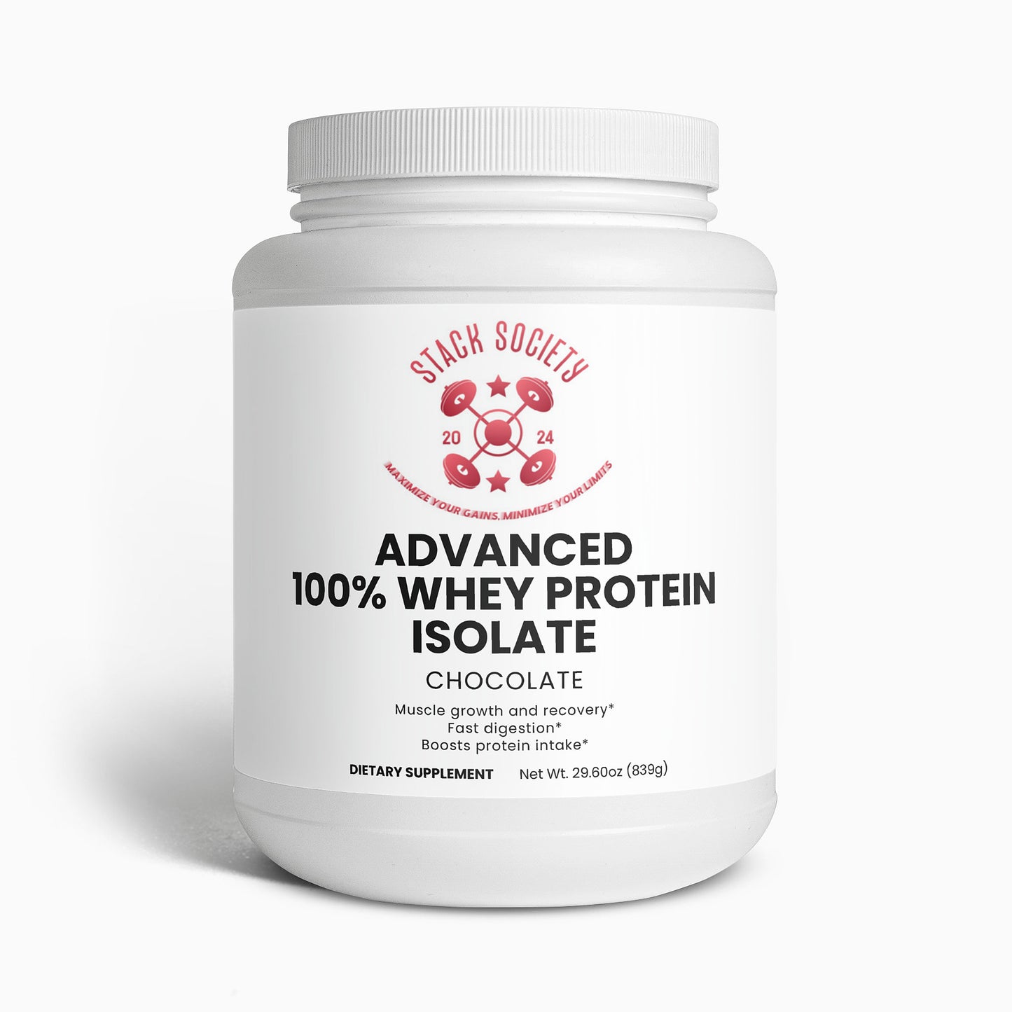 Advanced 100% Whey Protein Isolate (Chocolate)