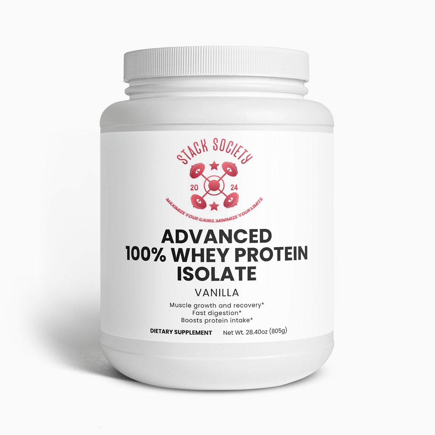 Advanced 100% Whey Protein Isolate (Vanilla)
