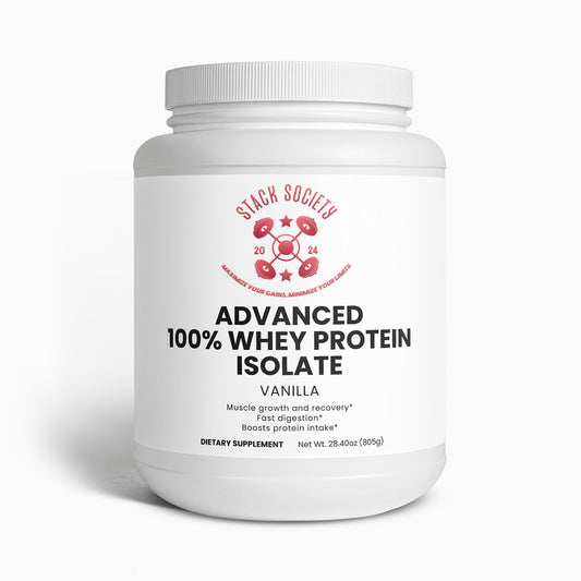 Advanced 100% Whey Protein Isolate (Vanilla)
